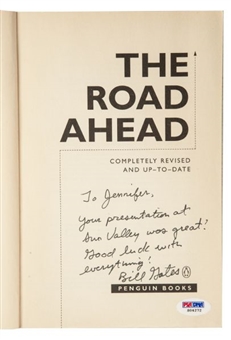 Bill Gates Signed "The Road Ahead" Book